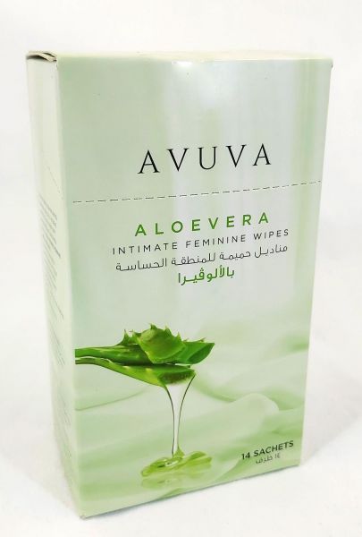 Avuva مناديل حميمة للنساء 14 منديل بالالوفيرا