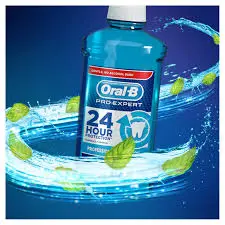 oral b professional protect mint mouth wash 500ml