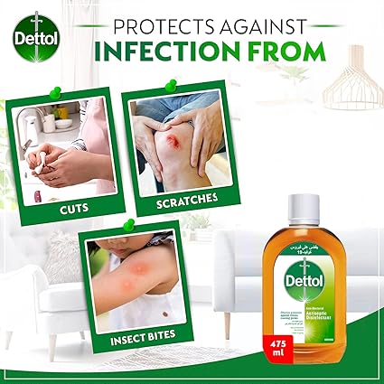 DETTOL ANTISEPTIC 475 ML