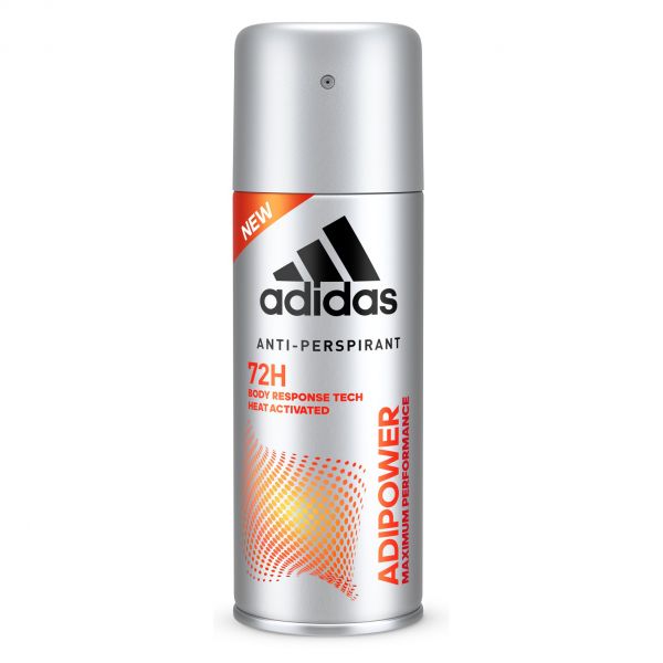 ADIDAS adipower 72hr spray 150 ML - اديداس اديباور 72 ساعة سبراي | 150 مل | بخاخ للجسم | حماية فائقة ضد التعرق ممتدة المفعول