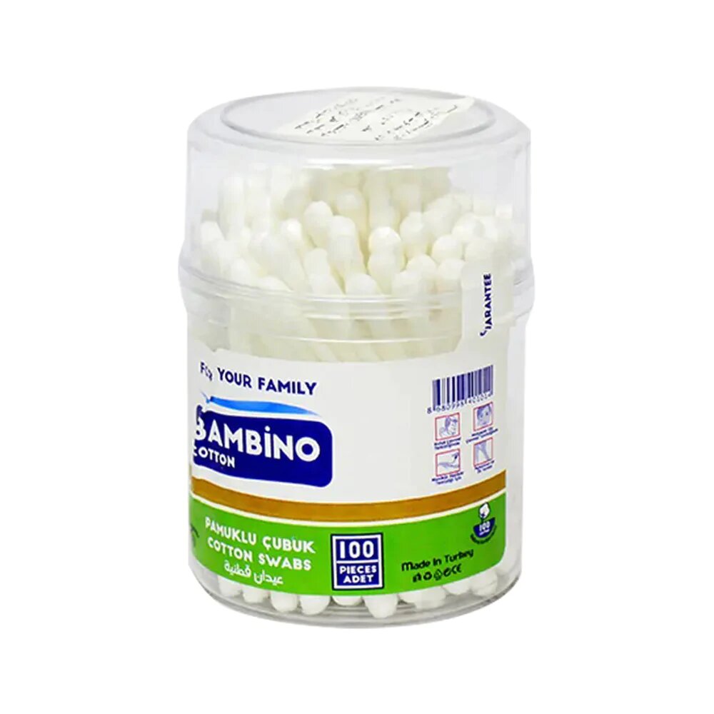 [16801] BAMBINO DAILY COTTON BUDS 100PCS