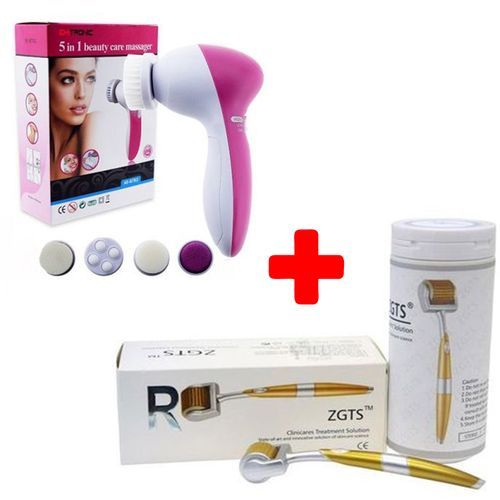 FACE BRUSH + DERMAROLE