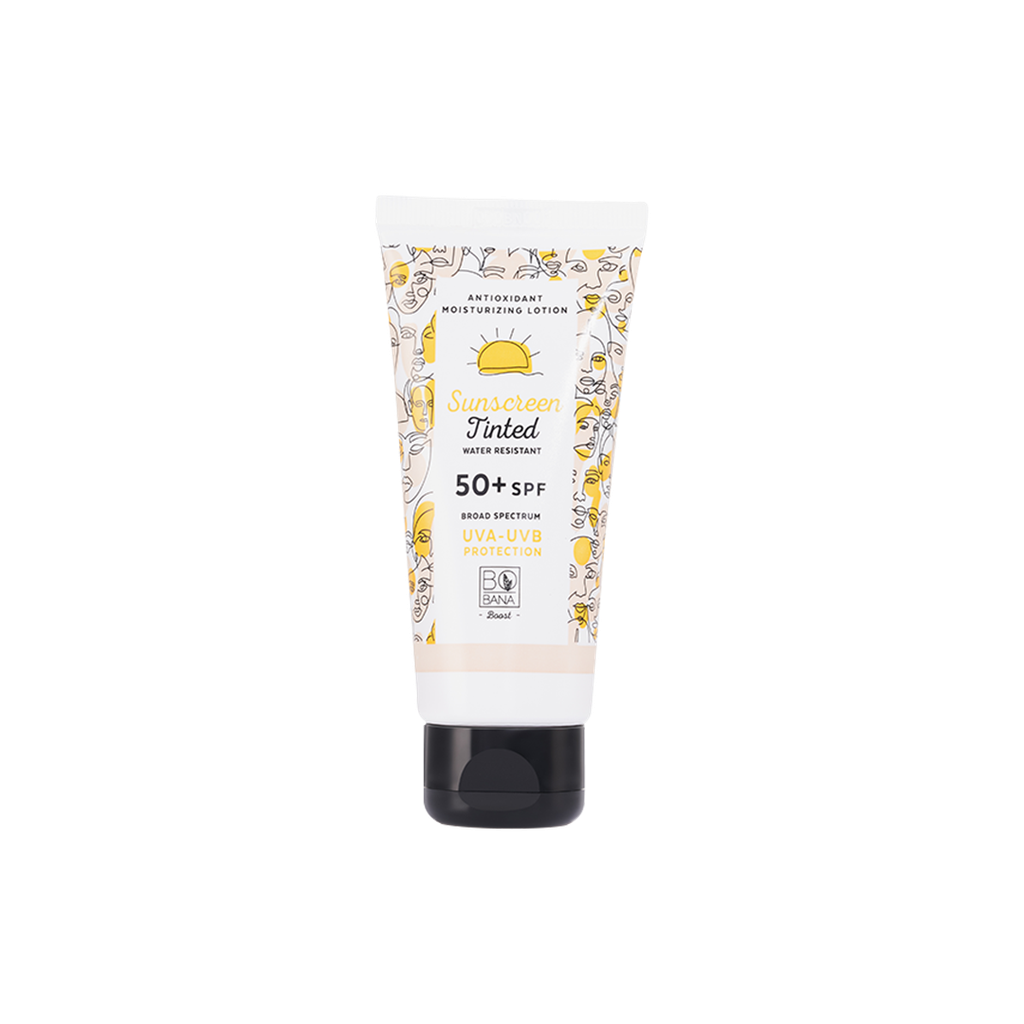 BOBANA SUNSCREEN +50SPF TINTED MOIST LOTION 60ML