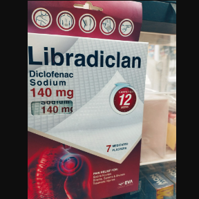 Libradiclan 140mg 7 Mediated Plasters