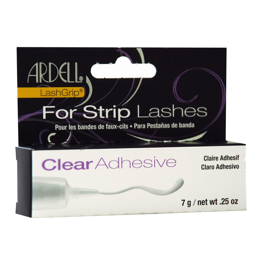 ARDELL LASHGRIP EYESHADOW STREAK LASH ADHESIVE DARK 7 GM - ارديل لاشجريب لاصق رموش داكن 7 جم | 7 جم | مستحضر تجميل ومثبت احترافي | تثبيت قوي وقصير الامد للرموش الكاملة مع مظهر مدمج