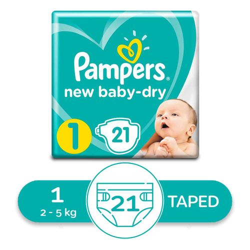 PAMPERS EGY 1*21PCS New