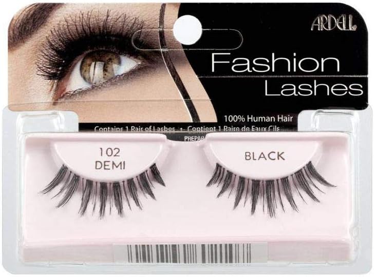 ARDELL GLAMOUR 102 LASHES - ارديل جلامور 102 رموش صناعية | زوج واحد | رموش صناعية للتجميل | تعزيز طول وكثافة الرموش بمظهر متدرج واطلالة جذابة وانيقة