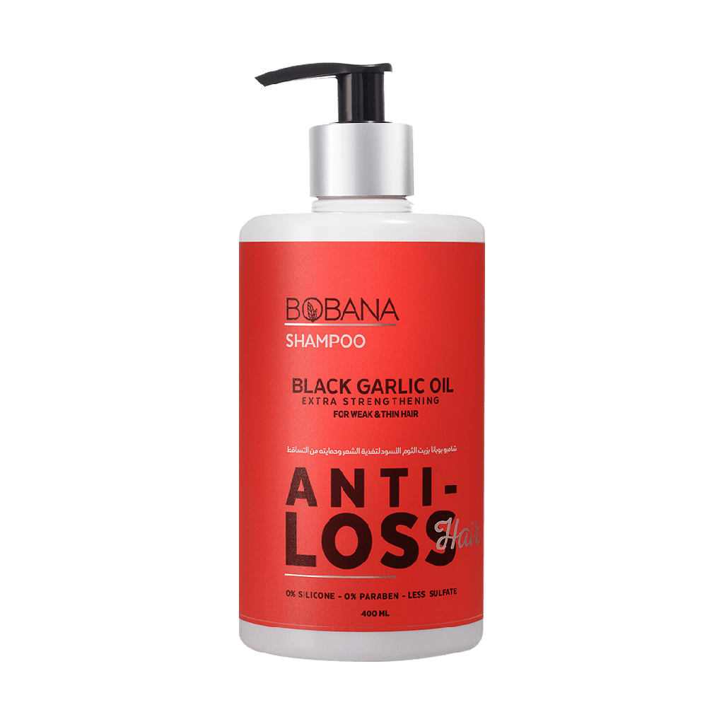 BOBANA GARLIC OIL ANTI LOSS SHAMPOO 400ML