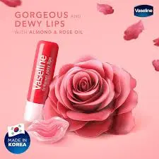 [75391] VASELINE LIP PALM ROSE 4.8GM