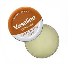 فازلين زبدة كاكاو علبة صفيح