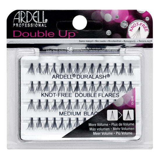 ARDELL DOUBLE UP 203 LASHES - ارديل دبل اب 203 رموش صناعية | زوج واحد | رموش صناعية للتجميل | مضاعفة الكثافة والحجم لمنح العين اطلالة درامية جريئة وساهرة