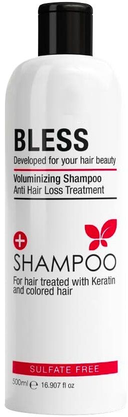 Bless shampoo keratin sulfate free 500 ml