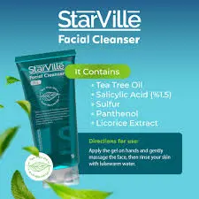 [67451] starville Acne prone Skin facial cleanser gel 250ml