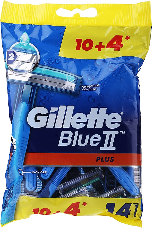 [63408] GILLETTE BLUE II PLUS 10+2 PCS