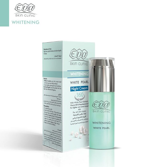 EVA Whitening Pearl Night Cream 50Ml