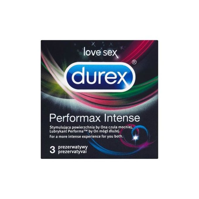 DUREX. PERFORMAX INTENSE 3 CONDOMS