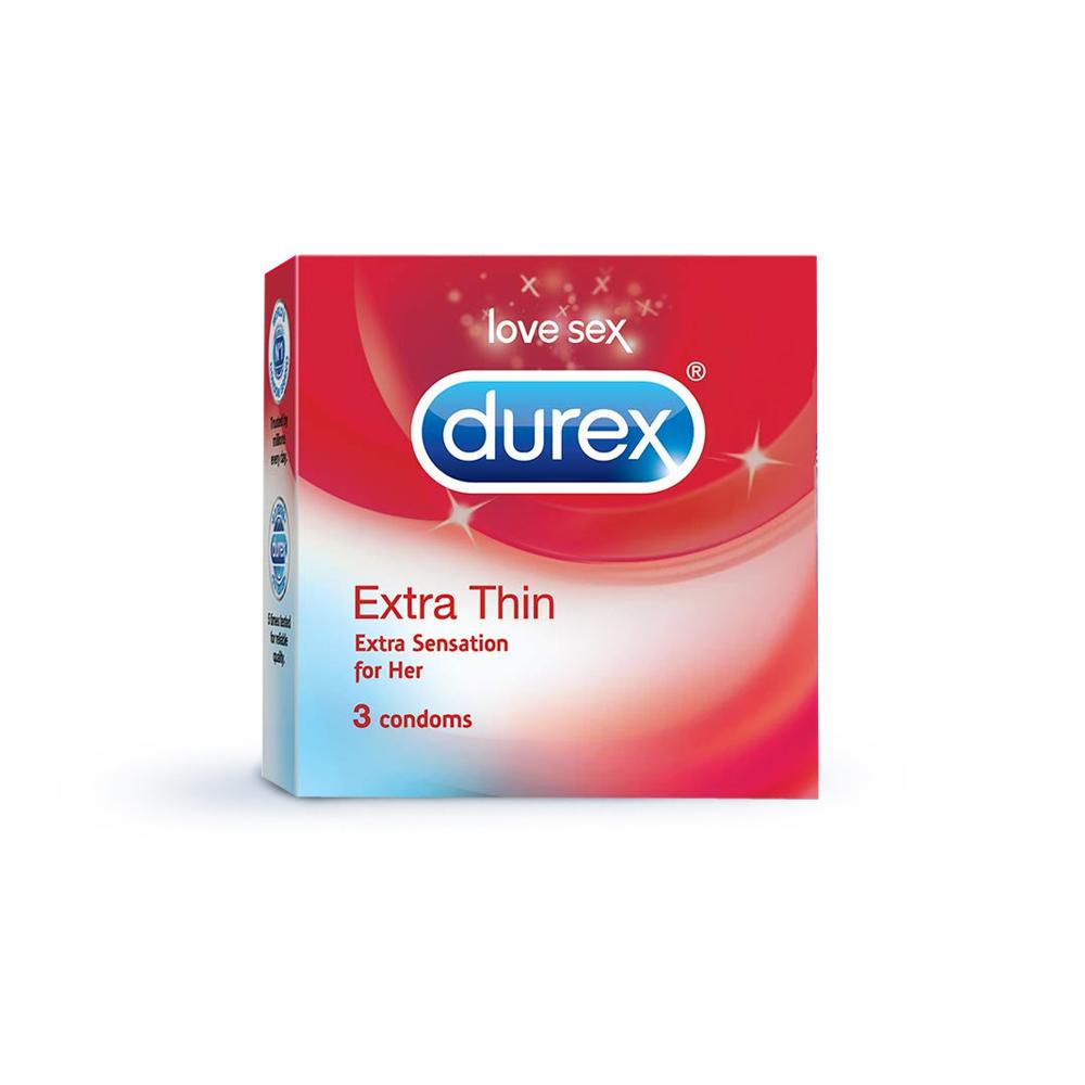 [10145] DUREX. EXTRA THIN 3 CONDOMS