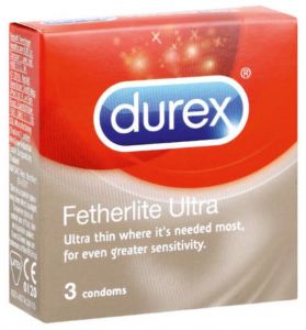 DUREX. FETHERLITE ULTRA 3 CONDOMS