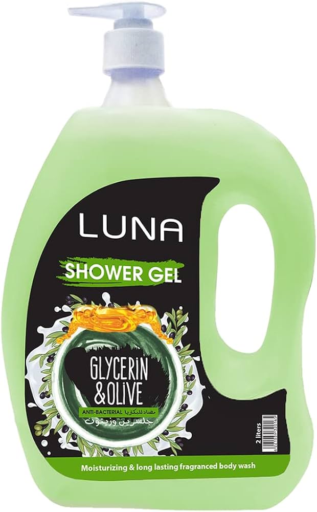 LUNA SH.GEL GLYCERIN & OLIVE 2LITERS