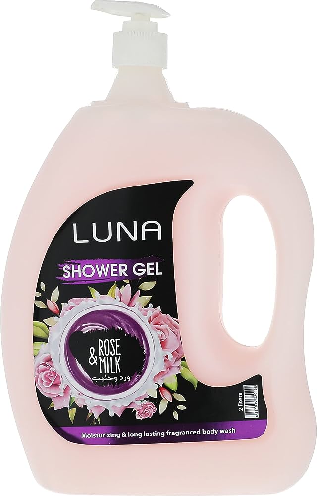LUNA SH.GEL ROSE & MILK 2LITERS