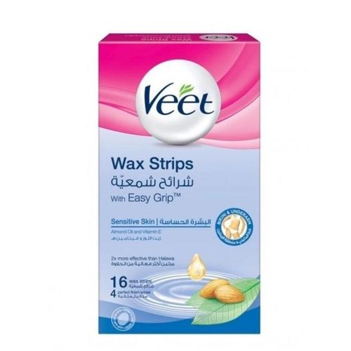 [66534] veet wax strips شرائح شمعية للبشرة الحساسة 10ق