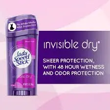 LADY SPEED STICK SHOWER FRESH INVISIBLE DRY 45ML