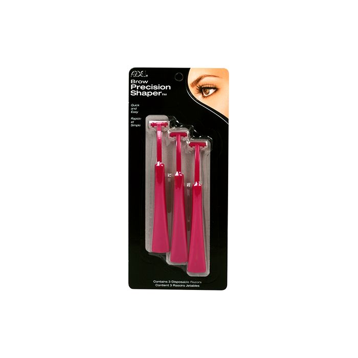 ARDELL BROW PRECISION SHAPER - ارديل اداة تشكيل الحواجب بدقة | 3 قطع | شفرات حلاقة وتحديد للحواجب والوجه | ازالة الشعر الزائد بدقة ونعومة بدون الم