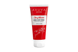 AVUVA HYDRATING BODY CREAM CHERRY BLOSSOM 200 GM - افوفا كريم مرطب للجسم زهر الكرز 200 جم | 200 جم | كريم موضعي | ترطيب مكثف وعميق للبشرة وتعطيرها بنفحات زهر الكرز الفواحة