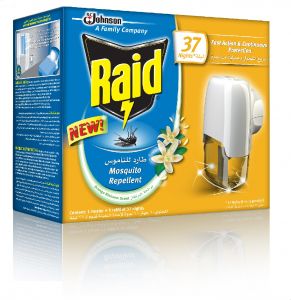 [13036] raid mosquito killer heater+liquid NEW