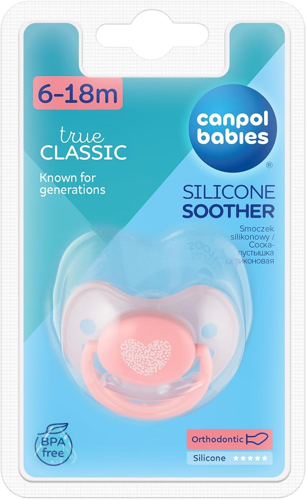 Canpol Silicone Soother 0-6 22/422
