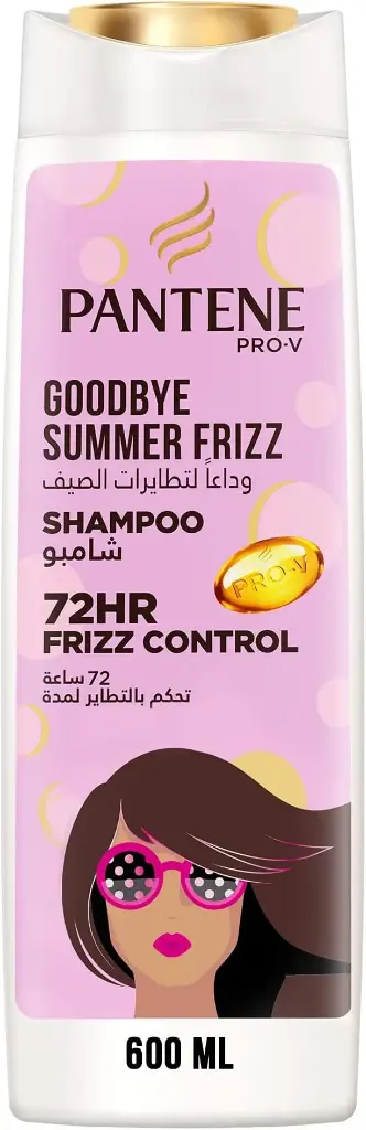 PANTENE GOODBYE SUMMER FRIZZ SHAMPOO 600ML
