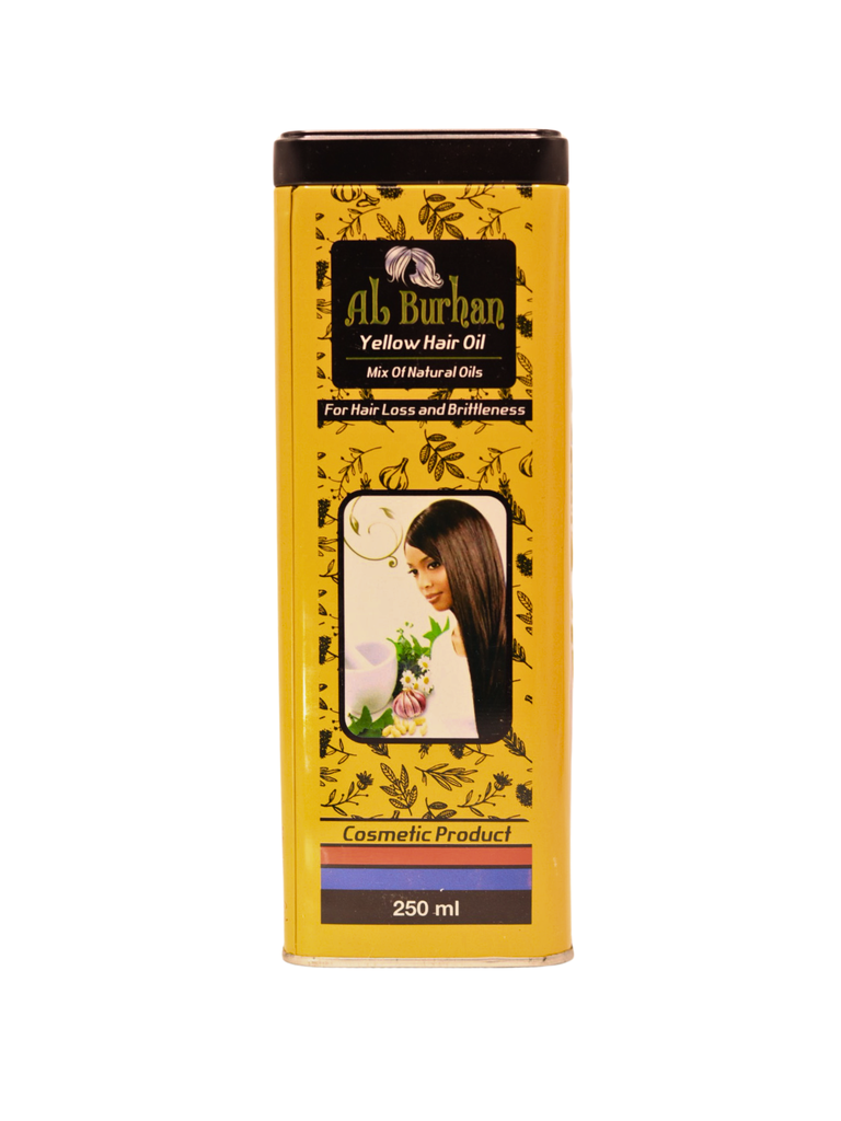 AL Burhan oil for repaing hair 250m اصفر