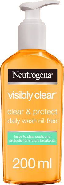 Neutrogena Visbly Clrear 200ml غسول للوجه