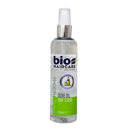 BIO HAIR CARE OLIVE OIL SERUM - بايو هير كير سيروم بزيت الزيتون | 75 مل | سيروم للشعر | ترطيب الشعر الجاف وعلاج التقصف والهيشان
