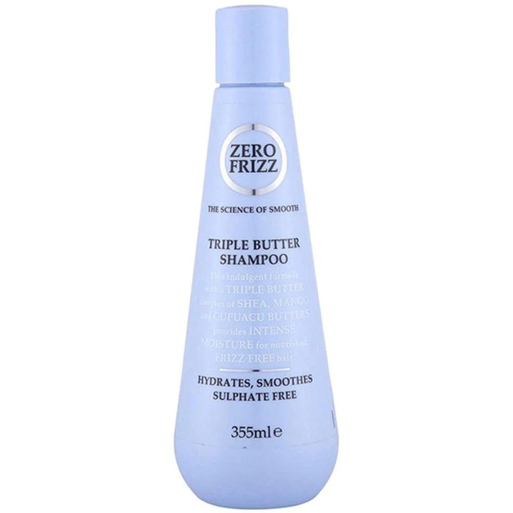 [71525] Zero Frizz Triple Butter Shampoo Sulph Free 355Ml