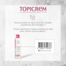 topicrem gentle micellar water 200ml