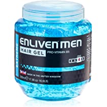 [50976] ENLIVEN Hair Gel Blue 500g - انلايفن جل ازرق | 500 جم | جل | لتثبيت الشعر بقوة قوية ومظهر متماسك