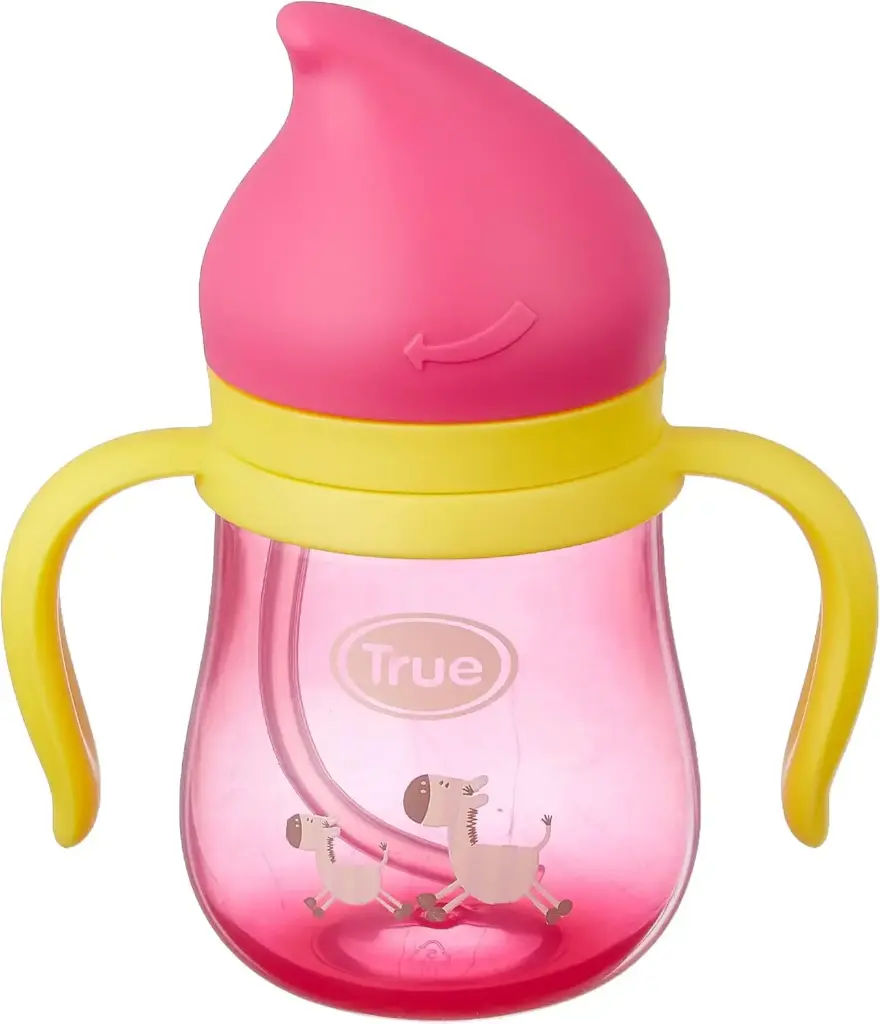 True Non Spill Training Cup With Cover 210Ml