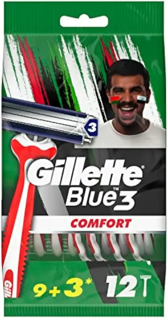 [74999] Gillette Blue3 Comfort sport 9+3