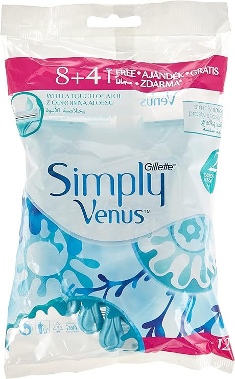 [77588] GILLETE VENUS SIMPLY 12 PA W