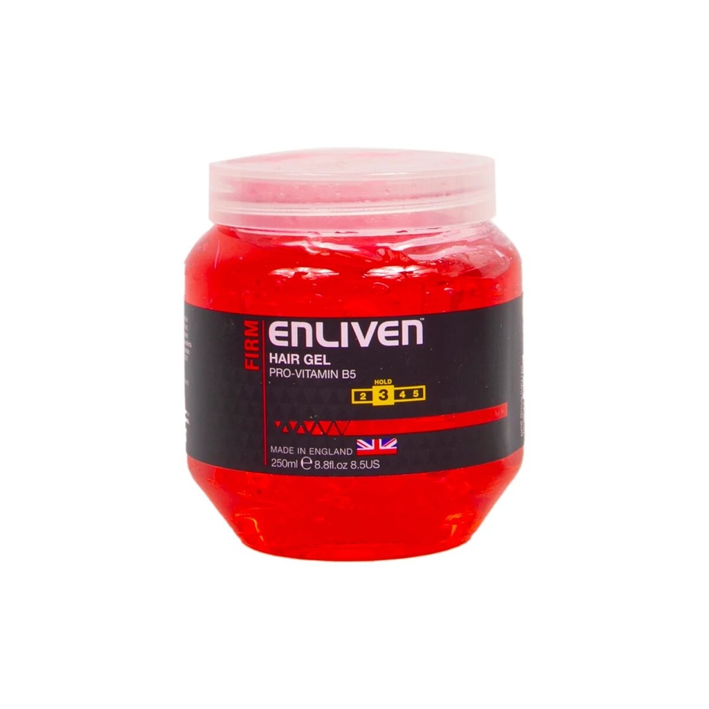 [50979] ENLIVEN Firm Hold Hair Gel 500g - انلايفن جل | 500 جم | جل | لتثبيت الشعر بقوة متوسطة ومظهر طبيعي