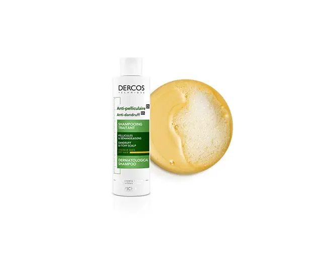 [72396] vichy dercos anti dandruff shampo dry hair 200 ml