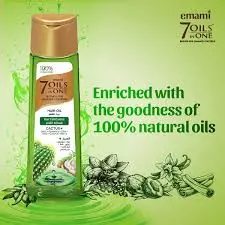 [76528] emami 7oils in one hair oil Hair fall cactus 200ml