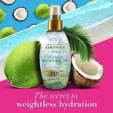 OGX coconut Oilweight less hydrating oil118ML