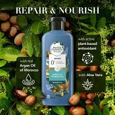 Herbal 0%Silicon sham argan oil of morocco 400Ml