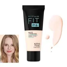 maybelline fit me matte 102/9361