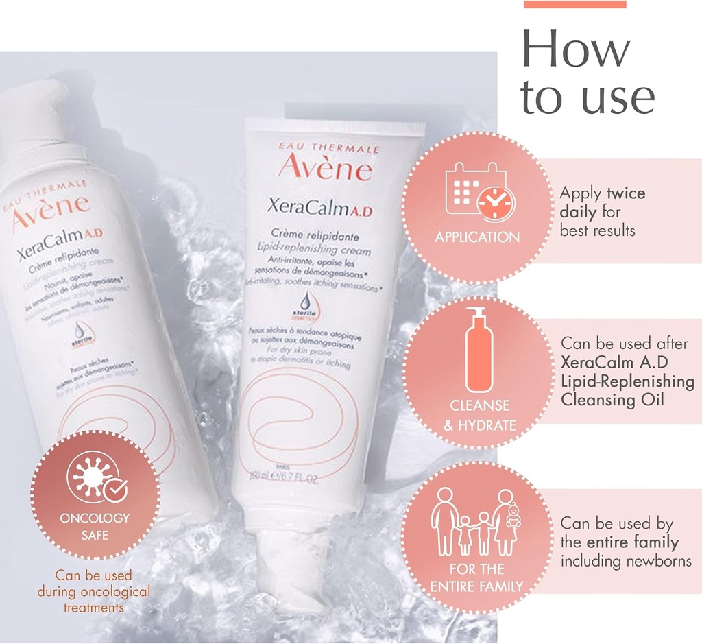 AVENE XERACALM A.D CREAM 200ML