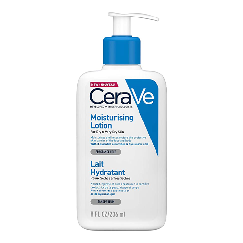 [60600] CERAVE MOISTURIZING LOTION DRY TO VERY DRY SKIN - سيرافي لوشن مرطب للبشرة الجافة الى شديدة الجفاف | 236 مل | لوشن | لترطيب خفيف واصلاح حاجز البشرة
