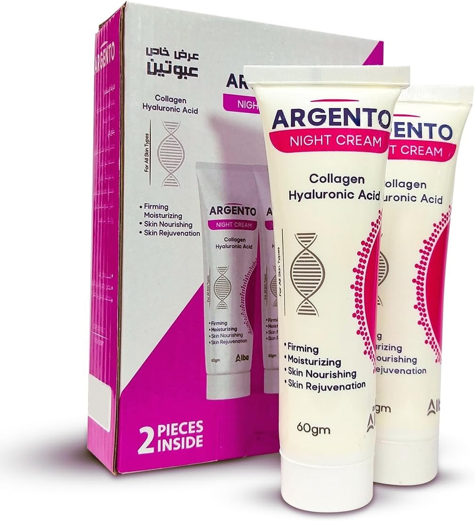 ARGENTO NIGHT CREAM 60GM "OFFER"