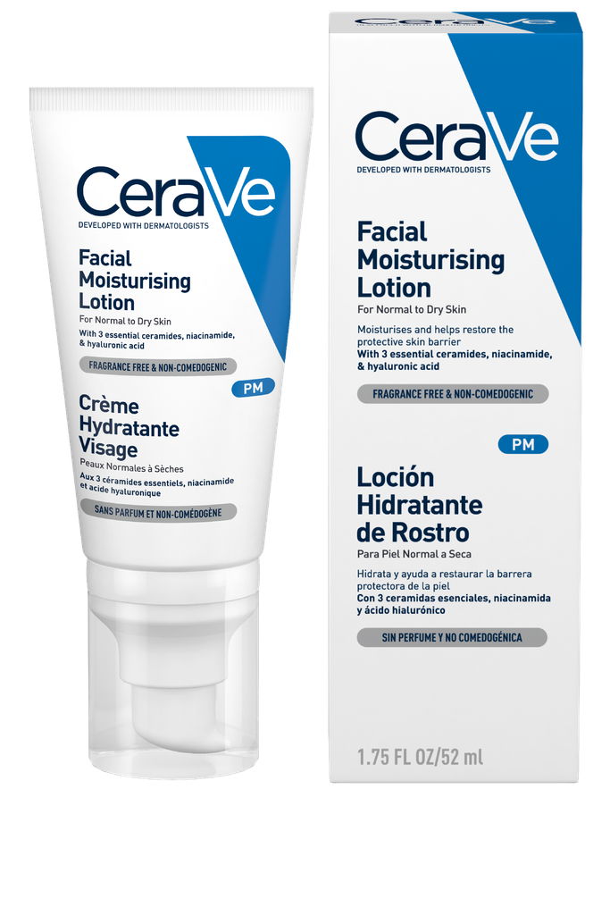 [60606] CeraVe Facial Moist Lotion Normal&Dry PM 52ml